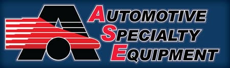 A special equipment logo with the words automotive specialty equip.